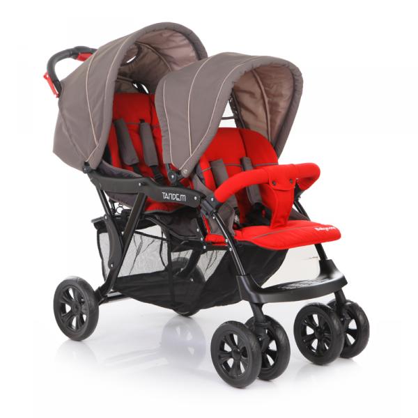 Прогулочная коляска Baby Care Tandem для двойни